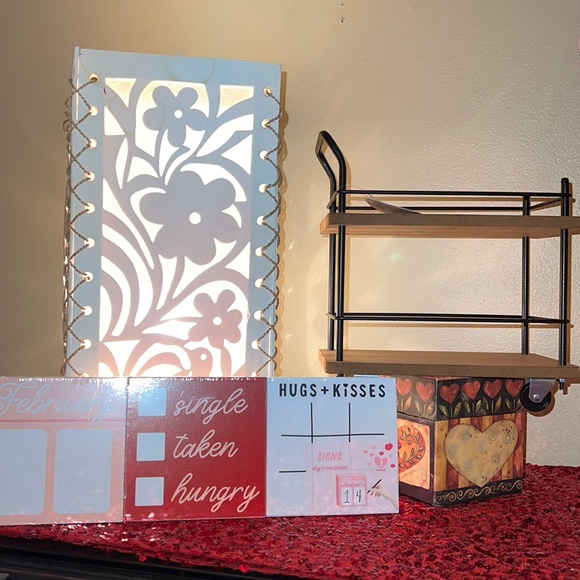 Target Accents Target Bullseye Playground Two Tier Mini Bar Cart